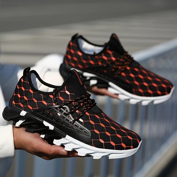 Casual Sneakers Breathable Athletic Lightweight Outdoor Running Sports For Men Walking Tennis Jogging Shoes_vogvips.com