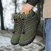 2025 New Cross-Border Cotton Shoes Men Women's Fleece-Lined Warm Casual Snow Boots Couple Comfortable Home Thick Cotton Boots_vogvips.com