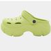 Shoes Summer, New EVA Hole Home Decor With High Heels A Sense Of Stepping Feces, Anti Slip, And Wearing Sandals On The Nti Nd_vogvips.com
