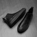 European Warm Series Winter Martin For Men Genuine Mid-Top British Style Leather Thick-Soled Fleece-Lined Short Boots Trendy Casual High-Top_vogvips.com