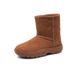 Women's Snow Boots Internet Celebrity Sheepskin Integrated Northeast 2024 New Winter Fleece-Lined Warm Casual Large_vogvips.com