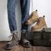 European Warm Series 2025 Autumn Martin Men Mid-Cut High Street Style Ankle Shoes Casual Desert Work Boots Men's Trendy_vogvips.com