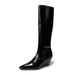 5198-3 For Women, Over-the-Knee Long Leg-Wrapping Slim Pointed Toe High Boots, Chunky Heel Fashion Boots_vogvips.com