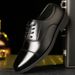 European Warm Series Spring And Autumn New Business Leather Men, Three-Connector Formal Work Shoes, Security Guard Interview Casual Soft Sole_vogvips.com