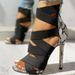 SHLIANG Women Sandal High Heels Gladiator Ankle Strap Sandals Summer Ladies Party Pumps Shoes Sandal Big Size For Women Y0257_vogvips.com