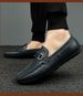 Doudou Shoes Men's Overshoes Lazy Shoes Casual Leather Shoes Large Size Men's Shoes_vogvips.com