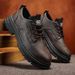 Men's Shoes, Suits, Leather Shoes, Autumn British-Style Business Formal Wear For Work And Leisure_vogvips.com
