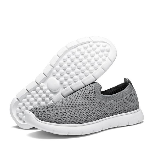 2024 New Large Size Flying Woven Casual Shoes Men's Hot-selling One-pedal Light Foot Cover Lazy Shoes Men's Shoes Spot_vogvips.com