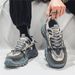 Euro Step 2025 New Spring And Autumn Men's Sports Worksite Wear-Resistant Durable Thick-Soled Tire Labor Protection Work Versatile_vogvips.com