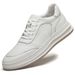 Men's Shoes Four Men's Casual Shoes Microfiber Leather Little White Shoes Men's Board Shoes Leather Shoes_vogvips.com