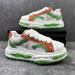 2025 Spring New Fashion Shoes, Unique And Versatile Breathable Sneakers, Korean Style Height-Increasing Casual Men's_vogvips.com
