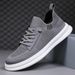 Men's Slip-On Sneakers - Breathable Knit Mesh Casual Shoes For Walking & Daily Wear (Lightweight Comfortable & Easy On/Off Design)_vogvips.com