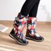 2025 Winter New Wool Fashion Thickened Waterproof Non-Slip Warm Ski Lightweight Mid-Calf Cotton Shoes Women Snow Boots_vogvips.com
