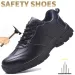 Waterproof Safety Mens Steel Toe Work Boots Shock-absorbing Perforated Leather Protective Shoes 240918_vogvips.com