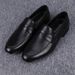 Buine Caual For Men, Comfortable Breathable Slip-On Loafer, Solid Color Trendy Sole Soft Surface Men' Leather_vogvips.com