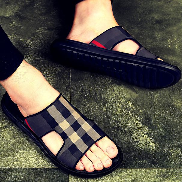 Slippers 2024 New Summer Flip Flop Beach With Soft Soles Casual Wear, Dual-purpose Sandals For Men's Shoes_vogvips.com