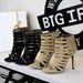 Beautiful Hollow Thin Heel Roman Sandals Women's Fashionable Rear Zipper Rivet Design Super High Heel Women's Shoes_vogvips.com
