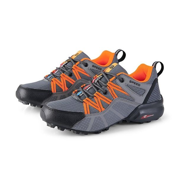 Men's Summer Breathable Mesh Hiking Shoes - Lightweight & Anti-Slip For Outdoor Training (Casual Athletic Sneakers)_vogvips.com