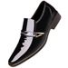 2025 Spring New Korean Fashion Casual Single Glossy Patent Leather Business Men's Shoes_vogvips.com