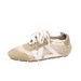 25 New Casual Summer Genuine Leather Ballet Soft Sole Mesh Women Lightweight Training Sports Shoes_vogvips.com
