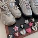 Shoelace Buckle Bow Heart High End Jewelry Accessories Silver Shoe Flower Shoe Decoration_vogvips.com