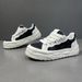 Boys' Spring Summer Thick Soled Board Men's Breathable Genuine Leather Dad Sh, Versatile Trendy Sports And Leisure_vogvips.com