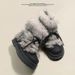 Warm ~ Furry Non-Slip Snow For Women 2024 Autumn Winter Thickened Plush Thick Sole Cotton Shoes Big Toe Short Boots_vogvips.com