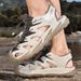 Men's Summer Breathable Closed-Toe Beach Shoes, Men's Outdoor Non-Slip Closed-Toe Sandals, Men's Trendy Versatile Large_vogvips.com