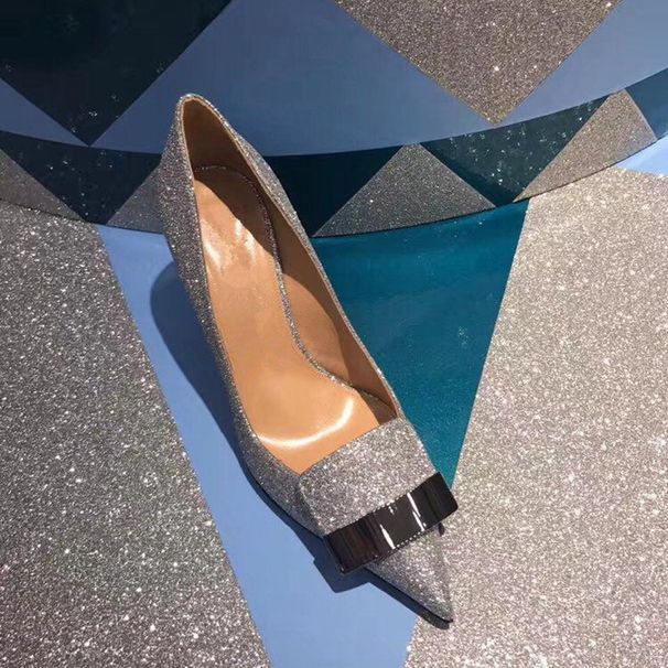 New Apricot High Heels Stiletto Black Professional Shoes Light Mouth Pointed Women S Single_vogvips.com