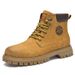 Martin Boots Men's Rhubarb Boots High Top Men's Boots Wind Boots First Layer Tooling Boots_vogvips.com