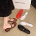 Cross-border Bestseller Hollow Transparent Slippers For Women, Elastic Upper, Comfortable And Versatile Mary Jane_vogvips.com