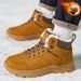 Winter Cotton Shoes, Men's Warm Snow Boots, Outdoor Hiking And Mountaineering Shoes, Cold Resistant Winter Boots_vogvips.com