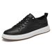 Leather Board Shoes Men's Casual Leather Shoes Men's Simple Little White European Station Men's Shoes_vogvips.com