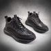 Men's Running Shoes Leather Shoes Athletic Shoes Sneakers Synthetic Breathable Lightweight Sneakers_vogvips.com
