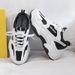 Dad Women Autumn New Korean Edition Student Casual Fashion Versatile Breathable Lightweight Sports White Shoes_vogvips.com