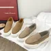 Old Money Style Shallow Breathable Loafers 2026 Summer New Slip On Thick Soled Height Increasing Casual Shoes_vogvips.com