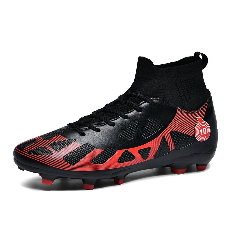 Unisex Soccer High Top 2025 Autumn New Long Short Cleats Large Size Adult Sports Shoes_vogvips.com