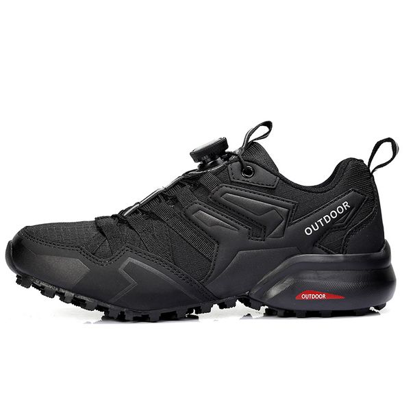 High Quality Hiking Shoes Durable Outdoor Sport Men Trekking Leather Shoes Lace-Up Climbing Hunting Sneakers_vogvips.com