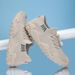 Men's Motorcycle Shoes Breathable Fly Woven Sports Lazy Running Trend Cloth Shoes Fashionable Casual Shoes_vogvips.com