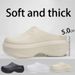 Women Slippers Couples Garden Clog Women Water Proof Chef Shoe Comfortable Sandal Slippers For Pet Workers Outdoor Fishing Shoes_vogvips.com