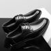 Business dress leather shoes men's casual breathable men's shoes_vogvips.com