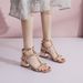 2025 Summer New Versatile Chunky Design Sense Niche Mid-Heel Open-Toe Rivet Buckle Strap High Heel Fashion Sandals For_vogvips.com