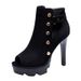 European And American Style Open-toe Roman Sandals For Women, New Summer Model, Waterproof Platform, Studded High Heels,_vogvips.com