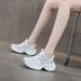 Daddy Shoes Women's Casual Platform Sneakers Girl Student Shoes_vogvips.com