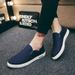 Men’s Shoes Summer Breathable Canvas Men's Shoes Old Beijing Cloth Shoes Men's Casual Shoes Sports Shoes Lazy One Step All Match Trendy Shoes_vogvips.com