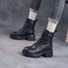2025 Martin For Women High Heels Versatile Thick Sole Spring And Autumn Thin Breathable Lightweight Short Boots Cowhide_vogvips.com
