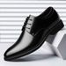 Men's Breathable Lace-up Dress Shoes Comfortable Formal British Style Leather Footwear_vogvips.com