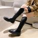 Women' For Thick Leg, Plu Knee-High Riding Boot, 2024 Summer New V-Cut Wide Tube, Over-the-Knee Large Size Long_vogvips.com