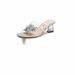 (In Stock) Dazzling Starlight Cat-Heel French Square-Toe For Women Summer Floral Niche Sandals_vogvips.com