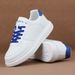 Spring/Summer White Breathable Sneakers Thick Soled Height Increasing Men's Women's Fashion Casual Sports Shoes Trendy Couple Comfortable_vogvips.com